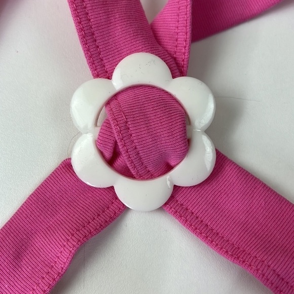 Doll's Kill Delias Groovy Striped Criss Cross Halter Top & Skirt Set - Picture 8 of 11